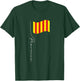 Provence Signature Flag Pole - Elegant France Regional Flag T-Shirt - T-Shirt | Forest