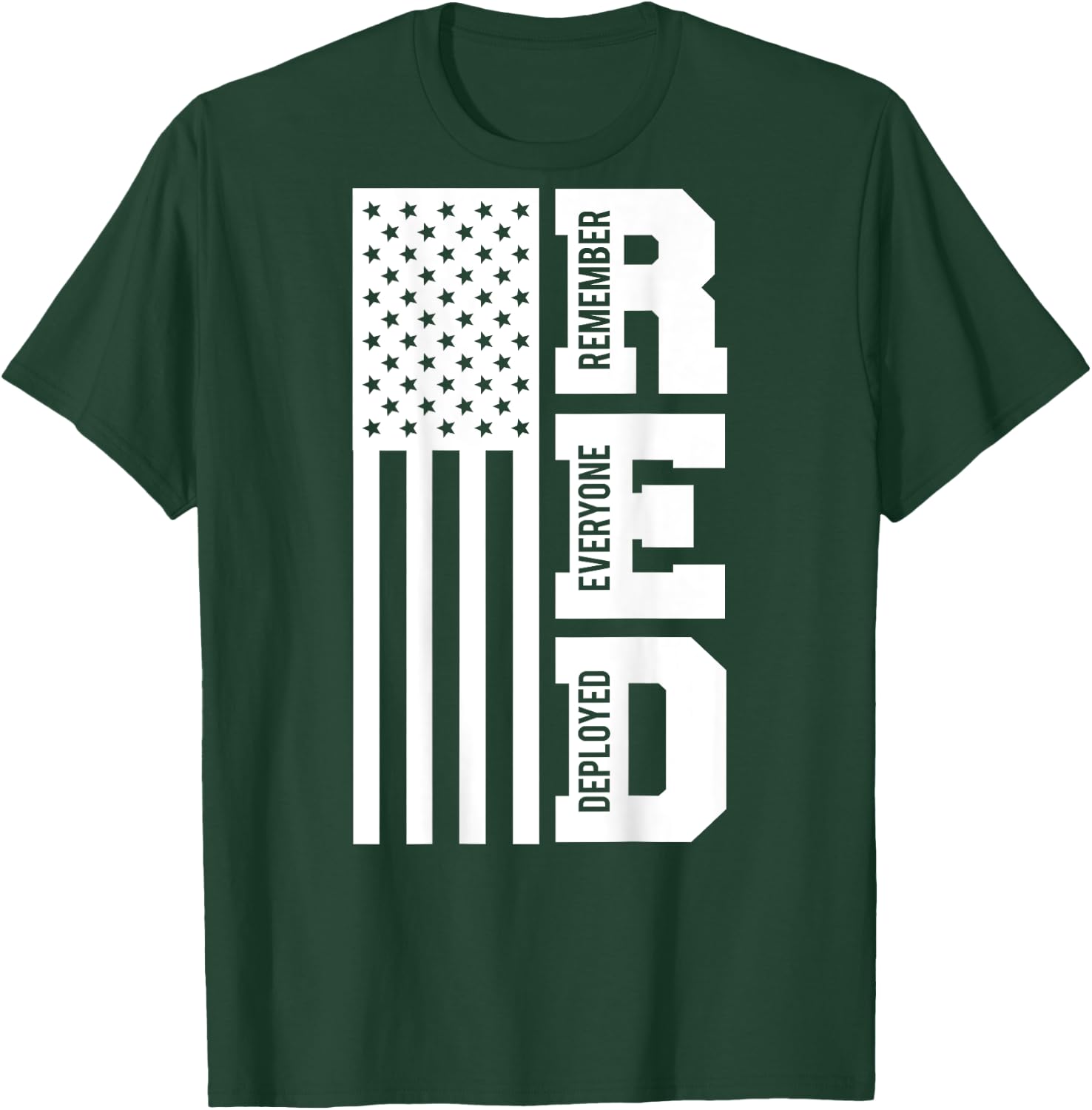 On Fridays We Wear Red Soldiers Veterans Day ON BACK T-Shirt - T-Shirt | Forest