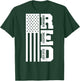 On Fridays We Wear Red Soldiers Veterans Day ON BACK T-Shirt - T-Shirt | Forest