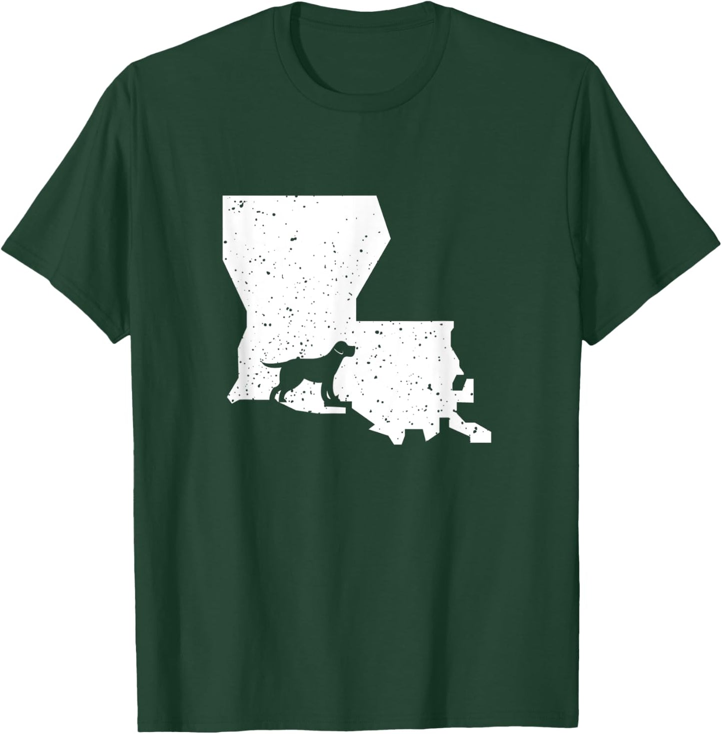 Labrador Louisiana Dog Lover T-Shirt - T-Shirt | Forest