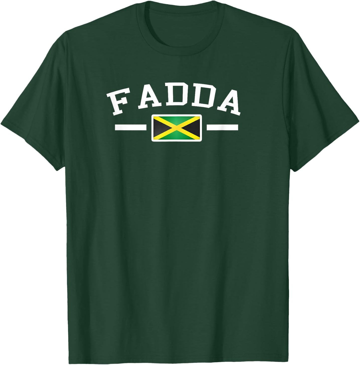 Fadda Jamaican Dad, Funny Fathers' Day, Dad souvenir T-Shirt - T-Shirt | Forest
