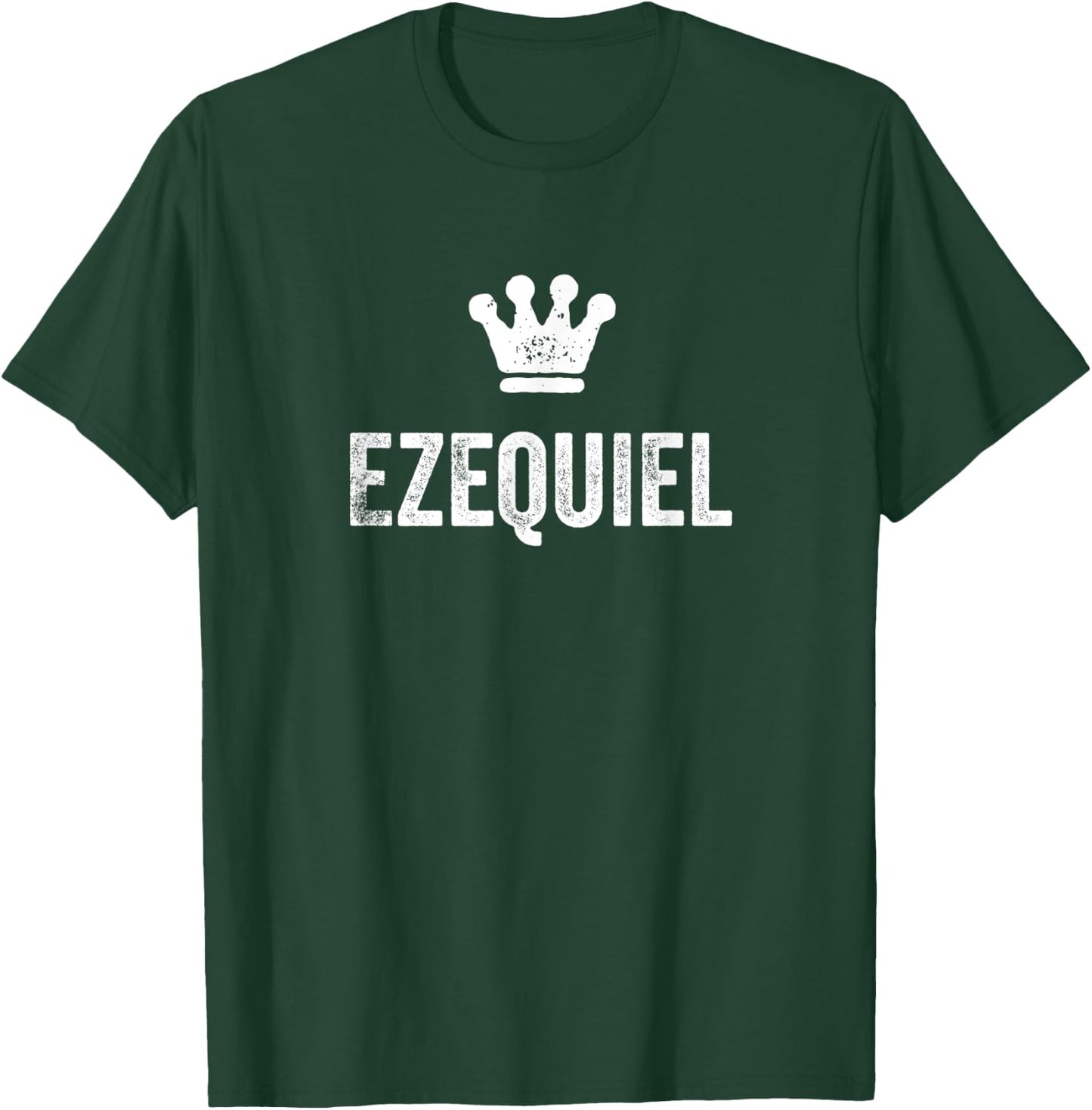 Ezequiel the King / Crown & Name Called Ezequiel T-Shirt - T-Shirt | Forest