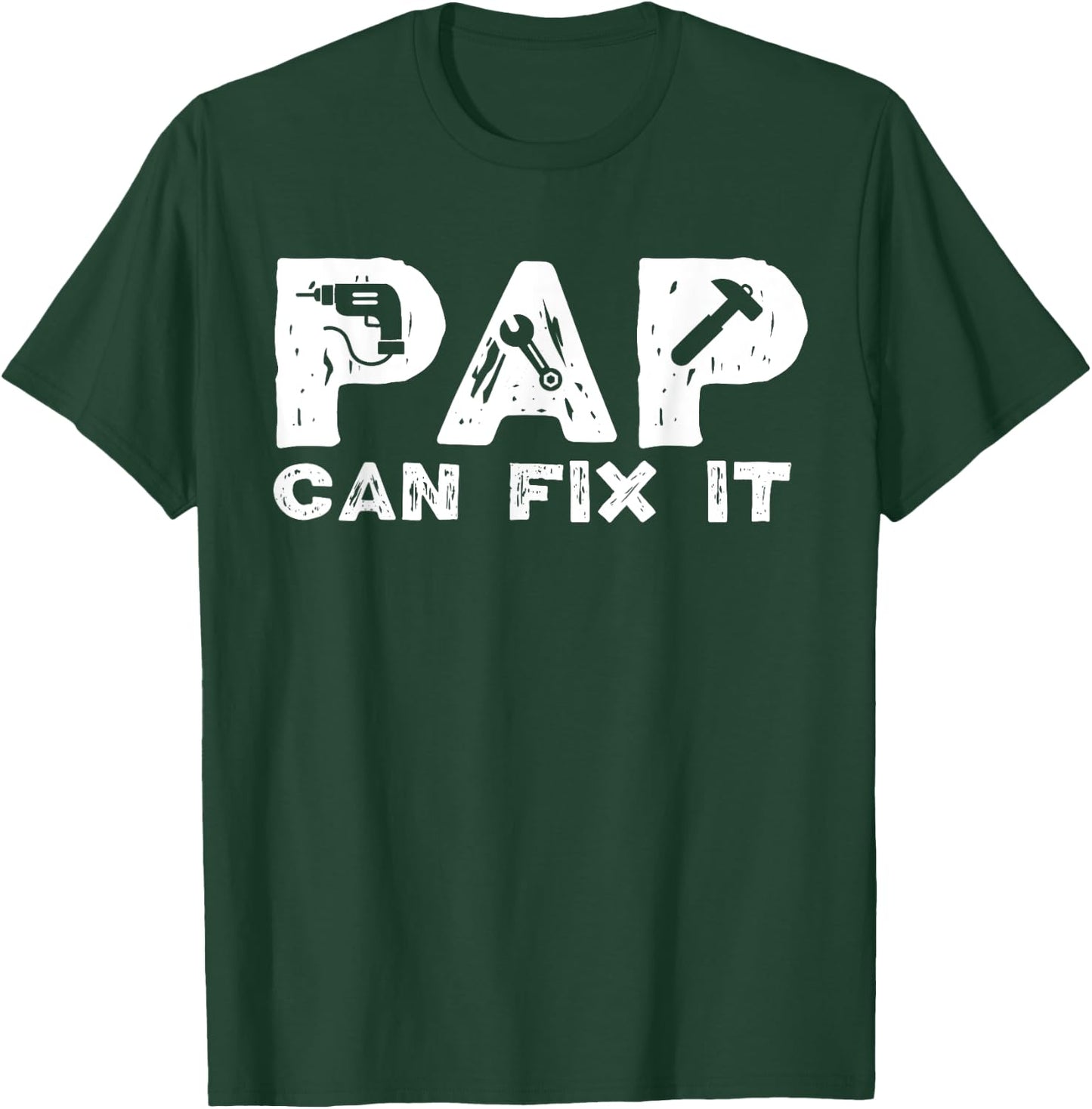 Pap Can Fix It Pap Grandpa Pap Grandfather T-Shirt - T-Shirt | Forest