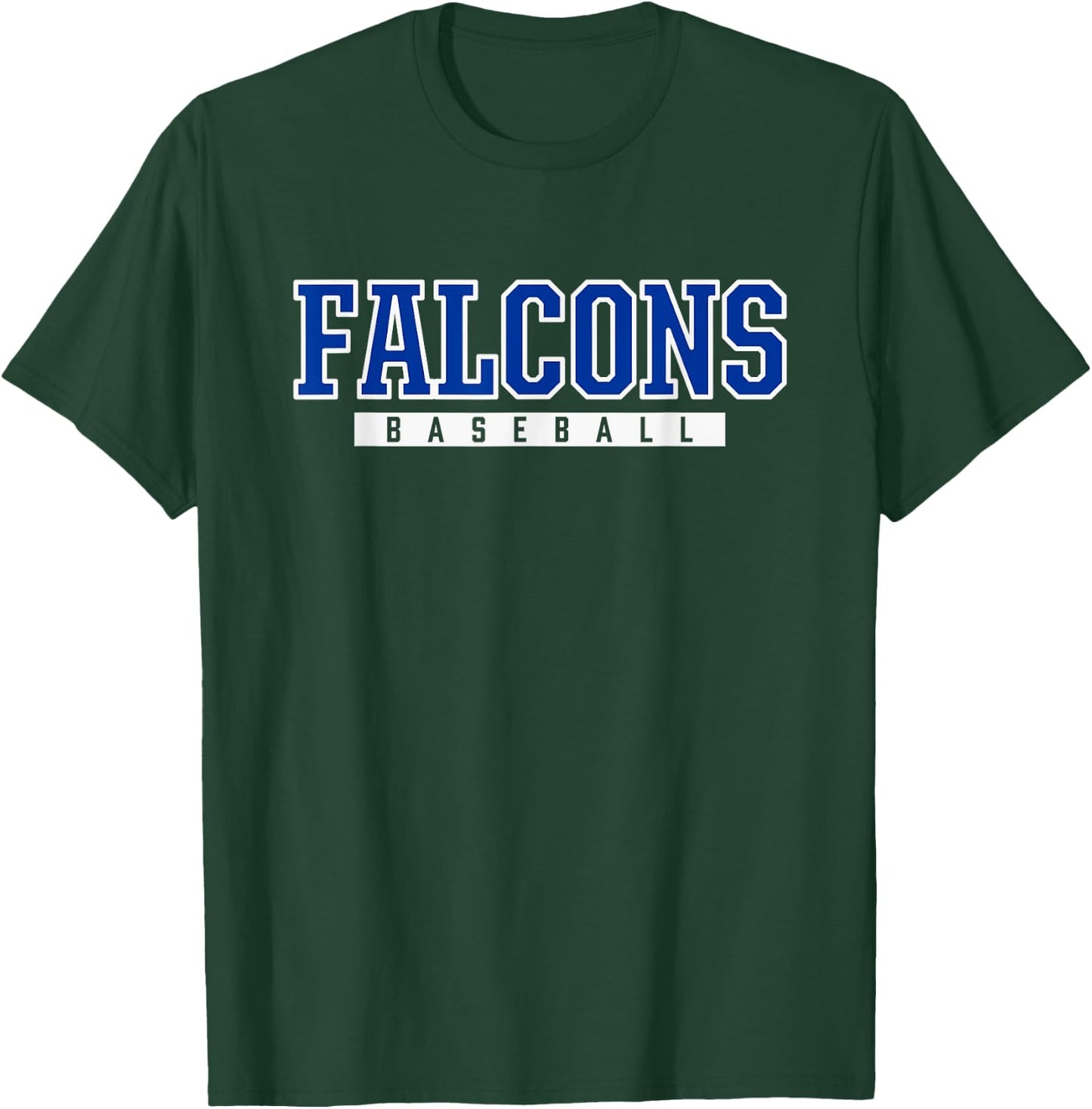 Skyview Falcons Baseball T-Shirt - T-Shirt | Forest
