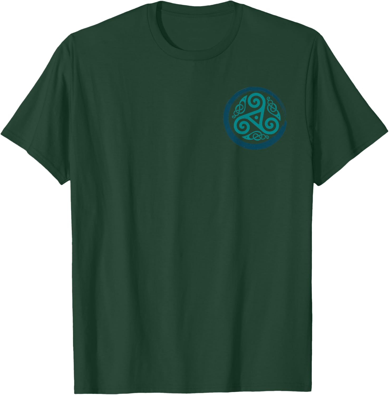 Celtic Knot Triskele T-Shirt - T-Shirt | Forest