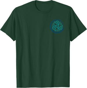 Celtic Knot Triskele T-Shirt - T-Shirt | Forest