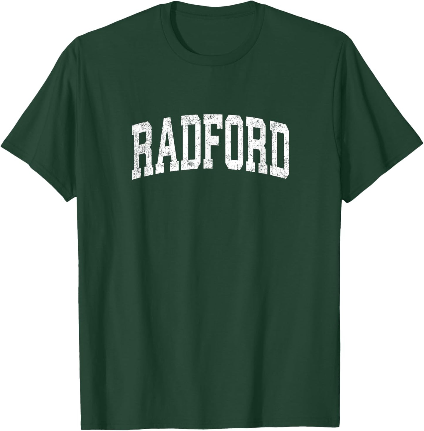 Radford Virginia VA Vintage Athletic Sports Design T-Shirt - T-Shirt | Forest