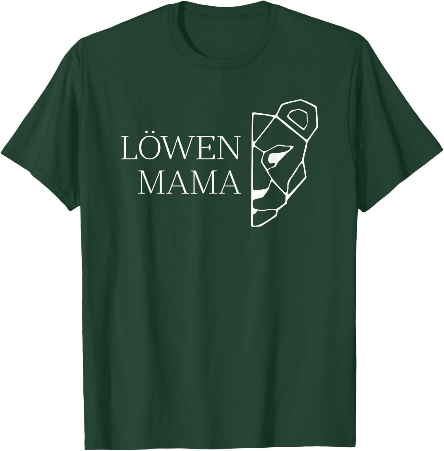 Löwen Mama T-Shirt - T-Shirt | Forest