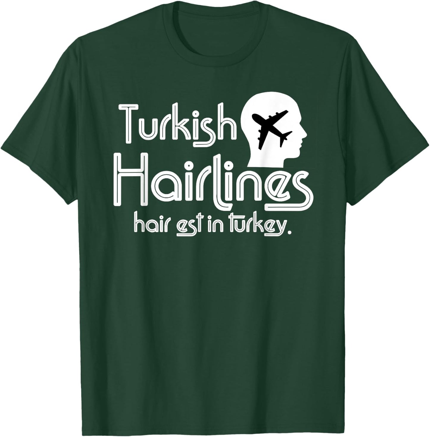 Turkey hair transplant funny hairlines T-Shirt - T-Shirt | Forest