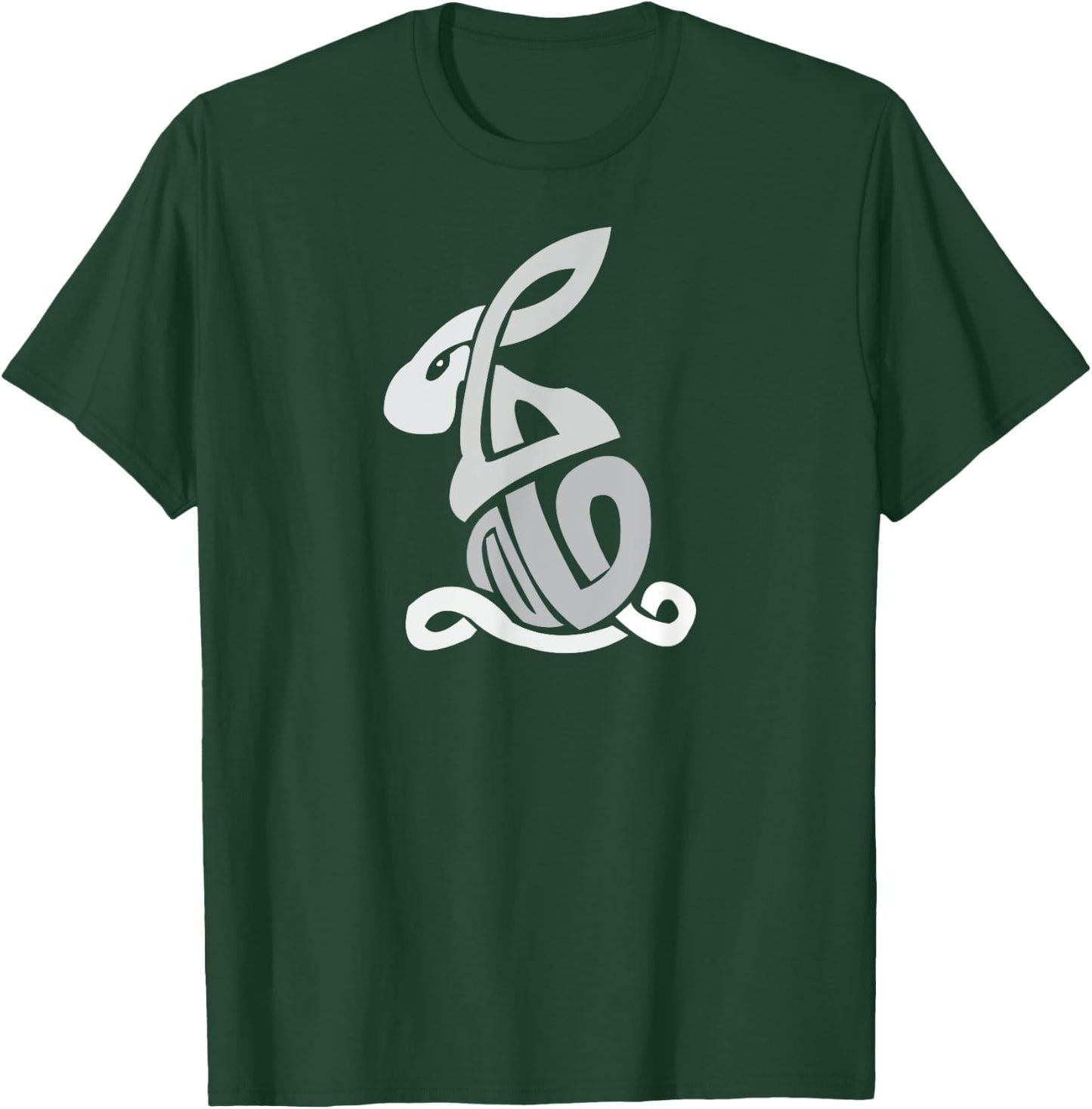 Celtic Symbols Celtic Rabbit Celtic Knots Irish Symbol T-Shirt - T-Shirt | Forest
