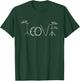 Love Drums Happy Valentine's Day Drummer Music Lover T-Shirt - T-Shirt | Forest