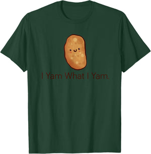 Funny "I Yam What I Yam" , Women & Youth T-Shirt - T-Shirt | Forest