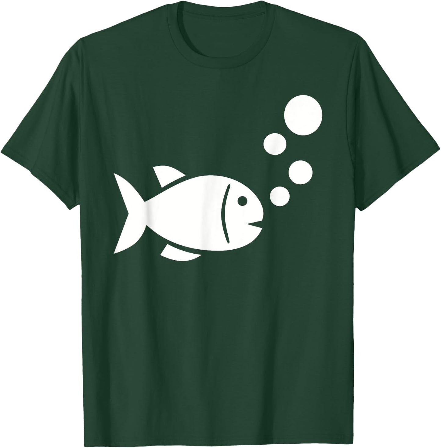 Fish bubbles T-Shirt - T-Shirt | Forest
