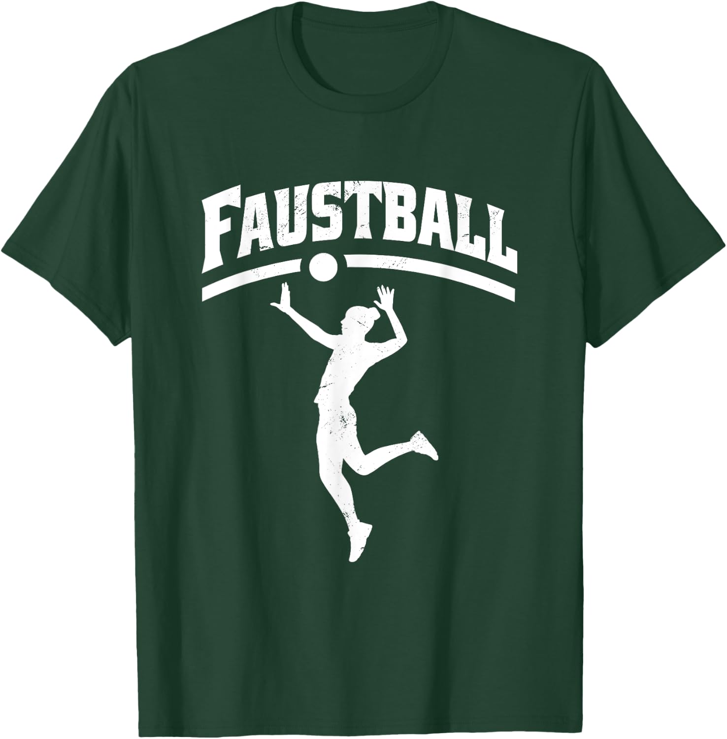 Faustball Frauen Aufschlag - Faustball T-Shirt - T-Shirt | Forest