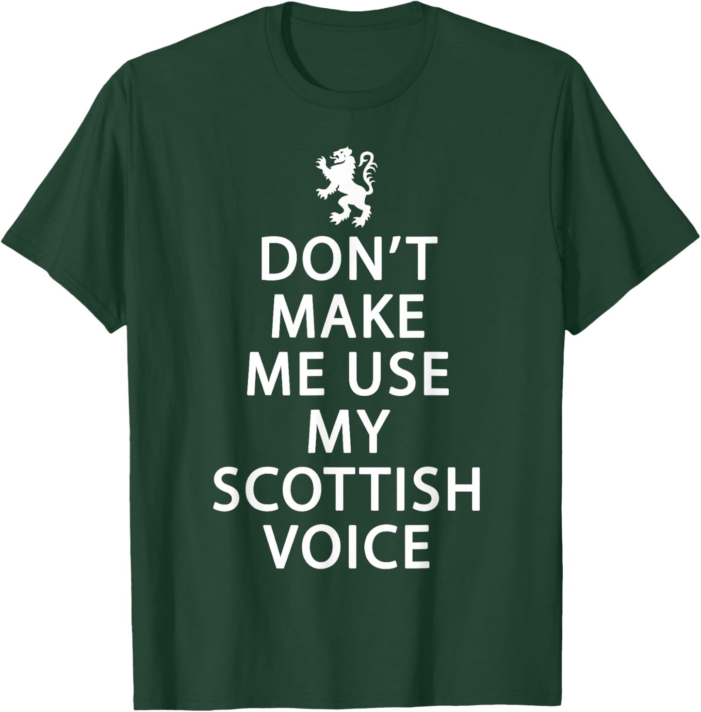 Scottish History Clothing - Rampant Lion Apparel - Scotland T-Shirt - T-Shirt | Forest