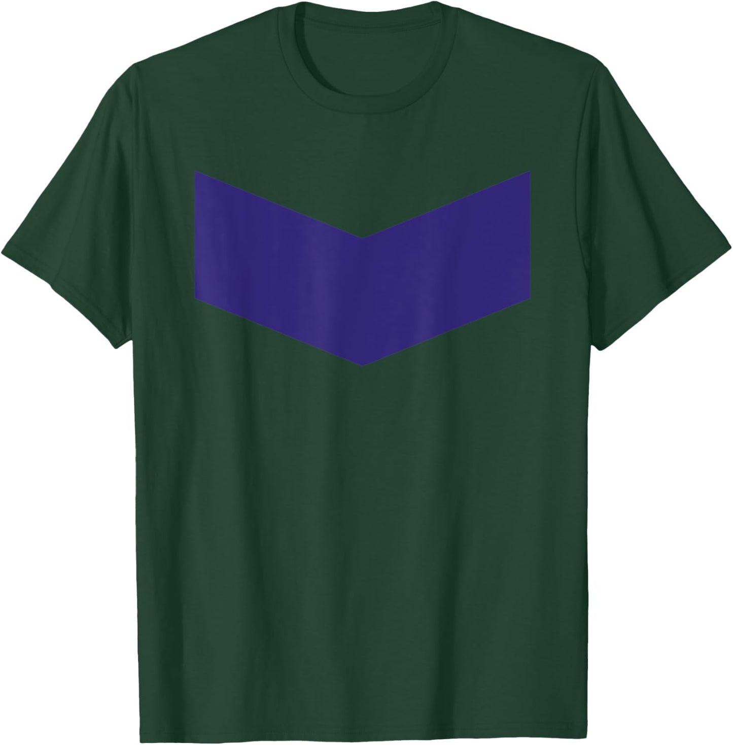 Purple Chevron Iconic T-Shirt - T-Shirt | Forest