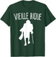 Vieille Bique | Gift Old Bique | Humour Granny , Black, S T-Shirt - T-Shirt | Forest