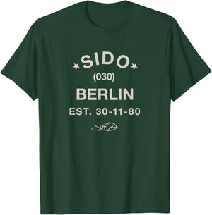 (030) Berlin , black T-Shirt - T-Shirt | Forest