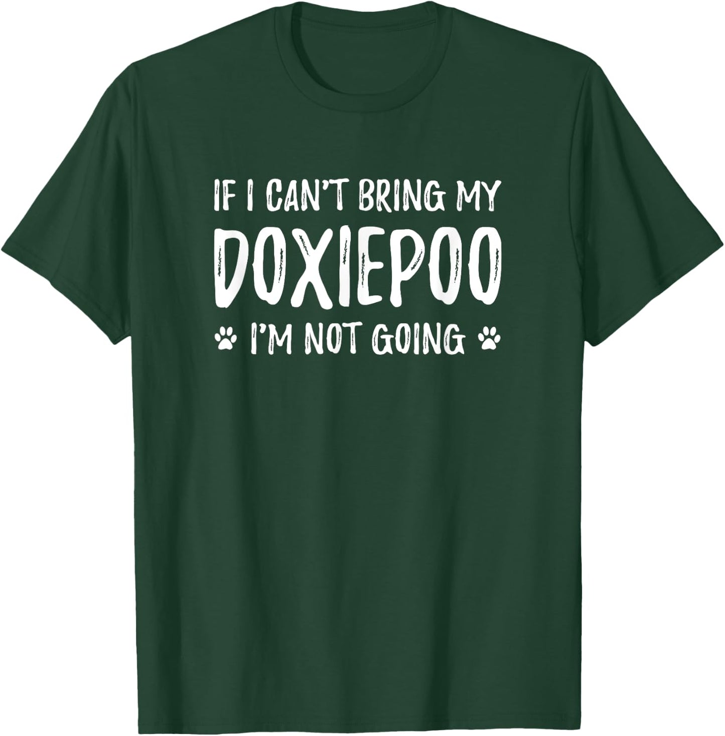 Doxiepoo Dog Lovers Funny Dog Lover Gift Men Women Kids T-Shirt - T-Shirt | Forest