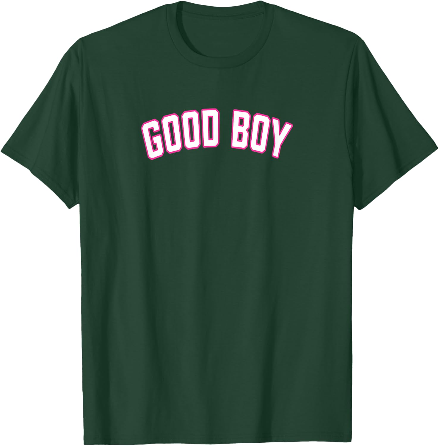 Good Boy Varsity Style Herren Jungen Bold Athletic Good Boy T-Shirt - T-Shirt | Forest