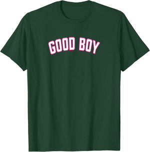 Good Boy Varsity Style Herren Jungen Bold Athletic Good Boy T-Shirt - T-Shirt | Forest