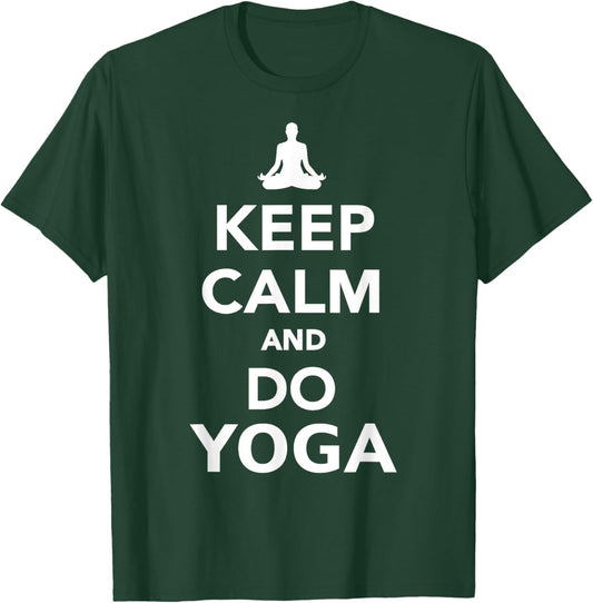 Keep calm and do Yoga T-Shirt - T-Shirt | Forest