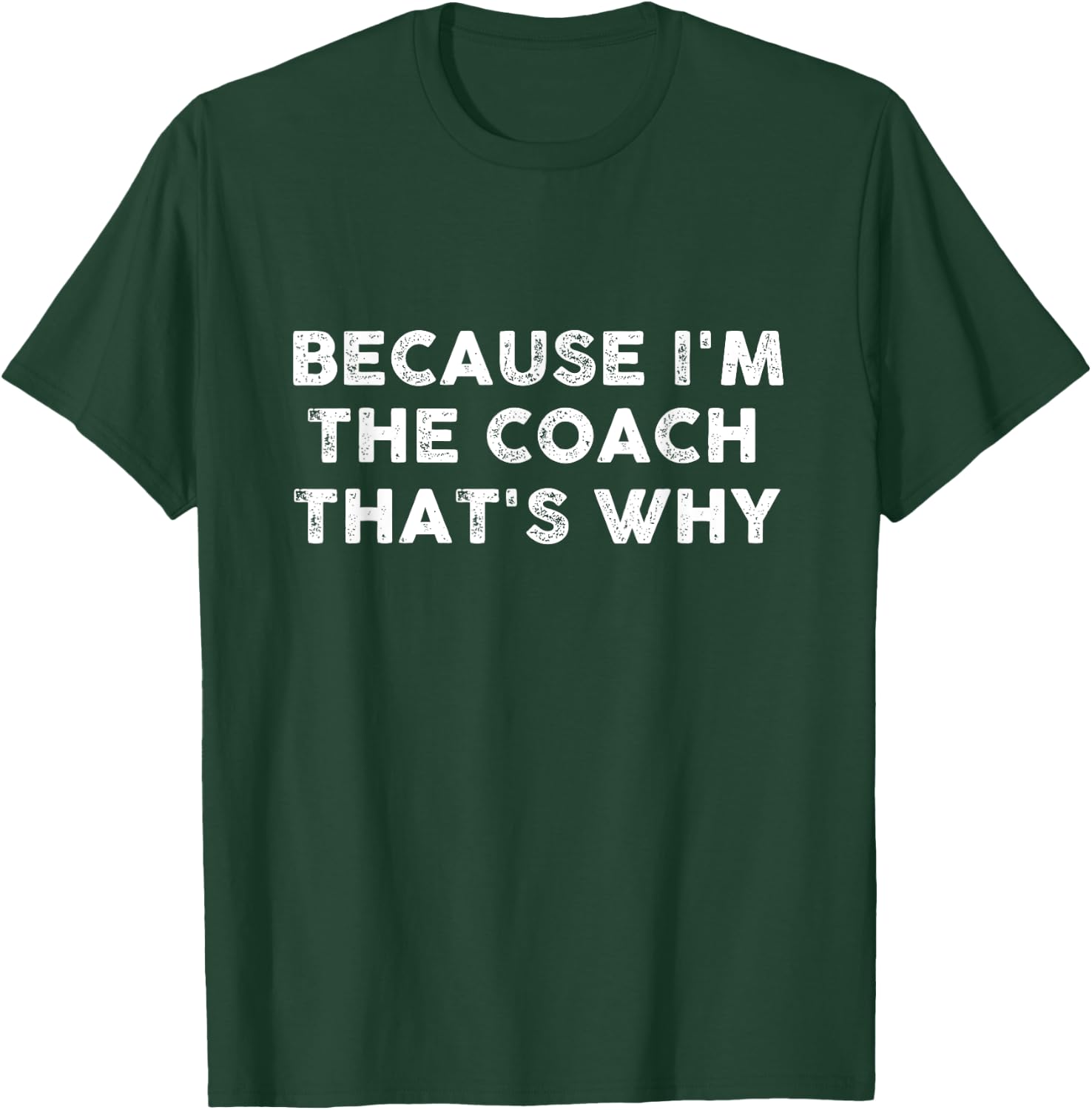Funny Coach Sports Football Basketball Soccer Hockey Gift T-Shirt - T-Shirt | Forest