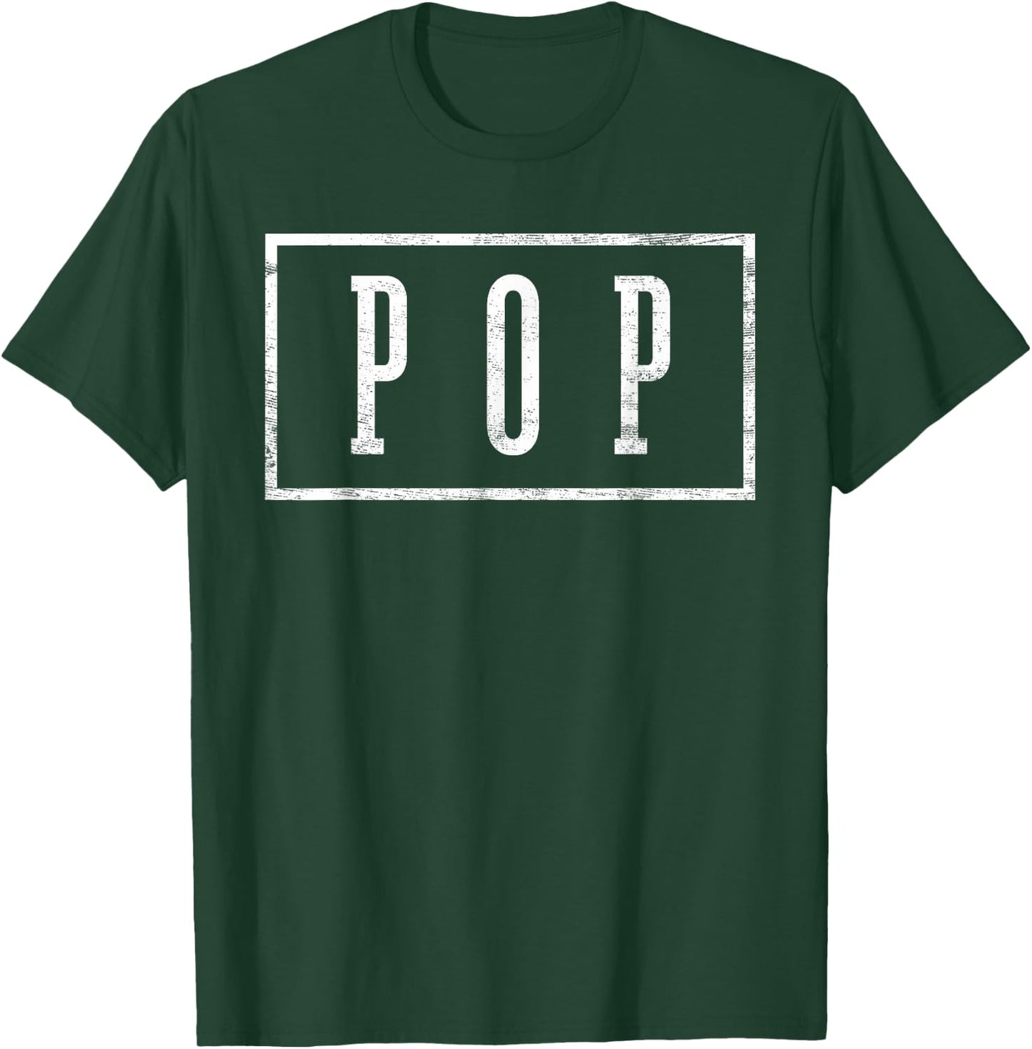 Pop - Sleek Framed Design Father's Day Pop T-Shirt - T-Shirt | Forest