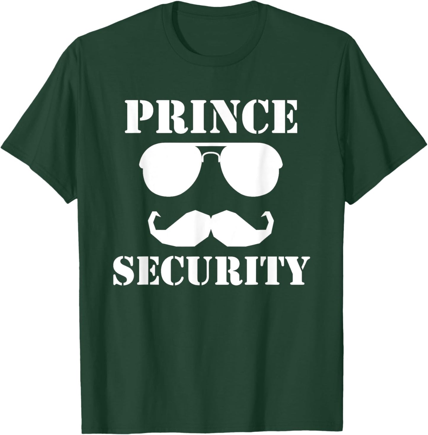 Prince Security Family Guardian Safety Officer T-Shirt - T-Shirt | Forest
