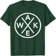 Wakesurfing wake surf logo shirt for pro wakesurfer T-Shirt - T-Shirt | Forest