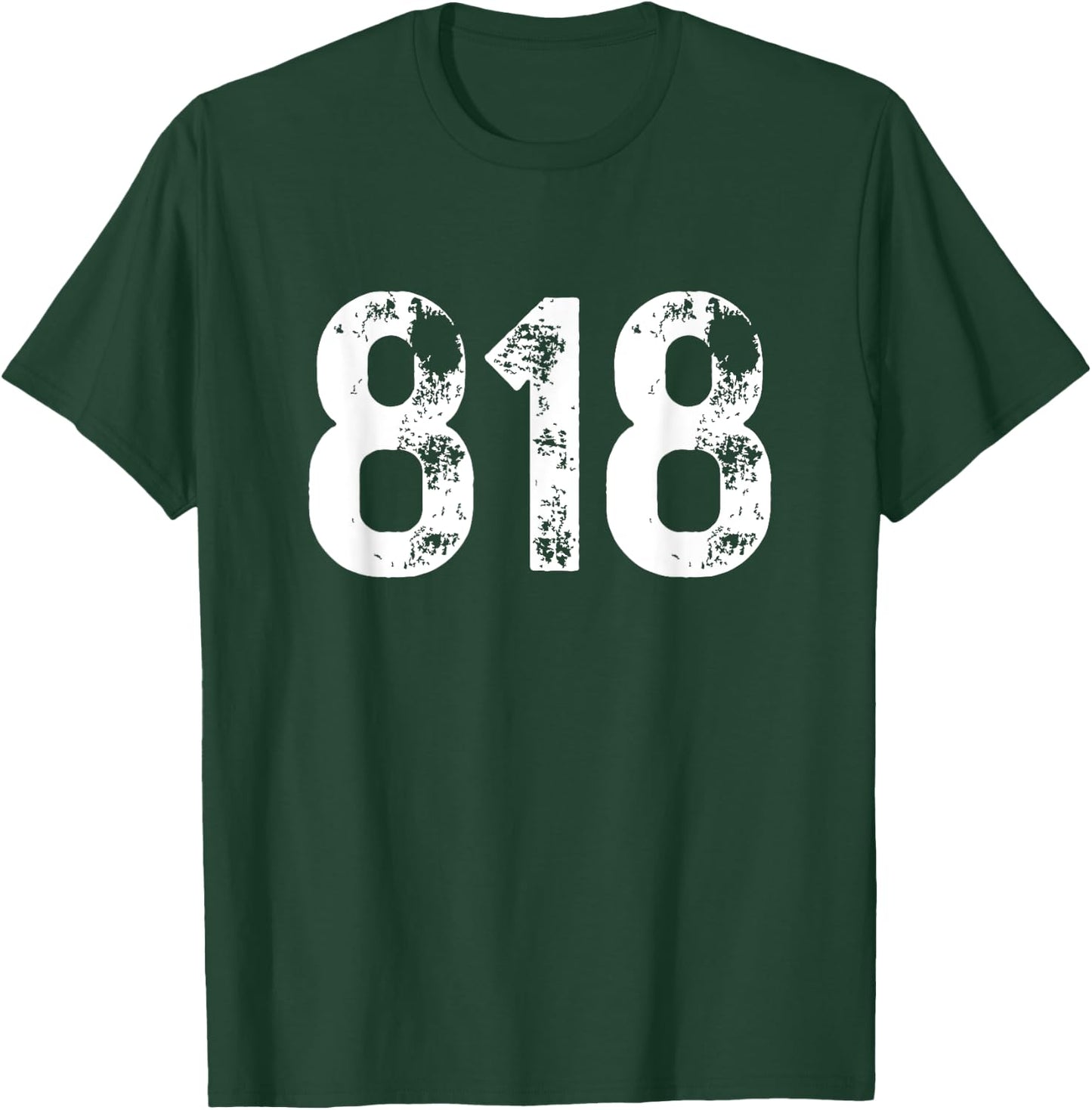 Area Code 818 Los Angeles California CA 818 T-Shirt - T-Shirt | Forest