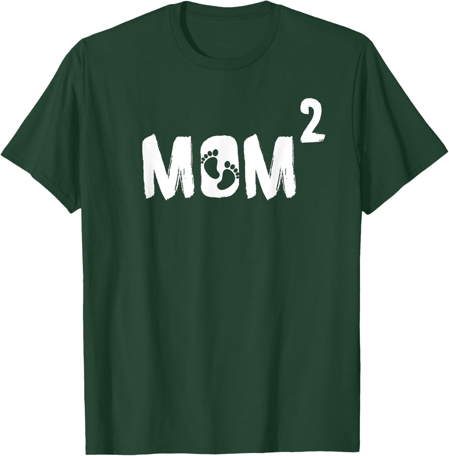 Pregnancy Announcement Mom 2 Second Baby T-Shirt - T-Shirt | Forest