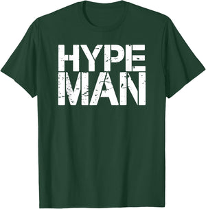 Hype Man big game funny logo T-Shirt - T-Shirt | Forest