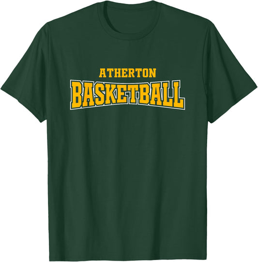 Atherton High School Basketball Warp HS T-Shirt - T-Shirt | Forest