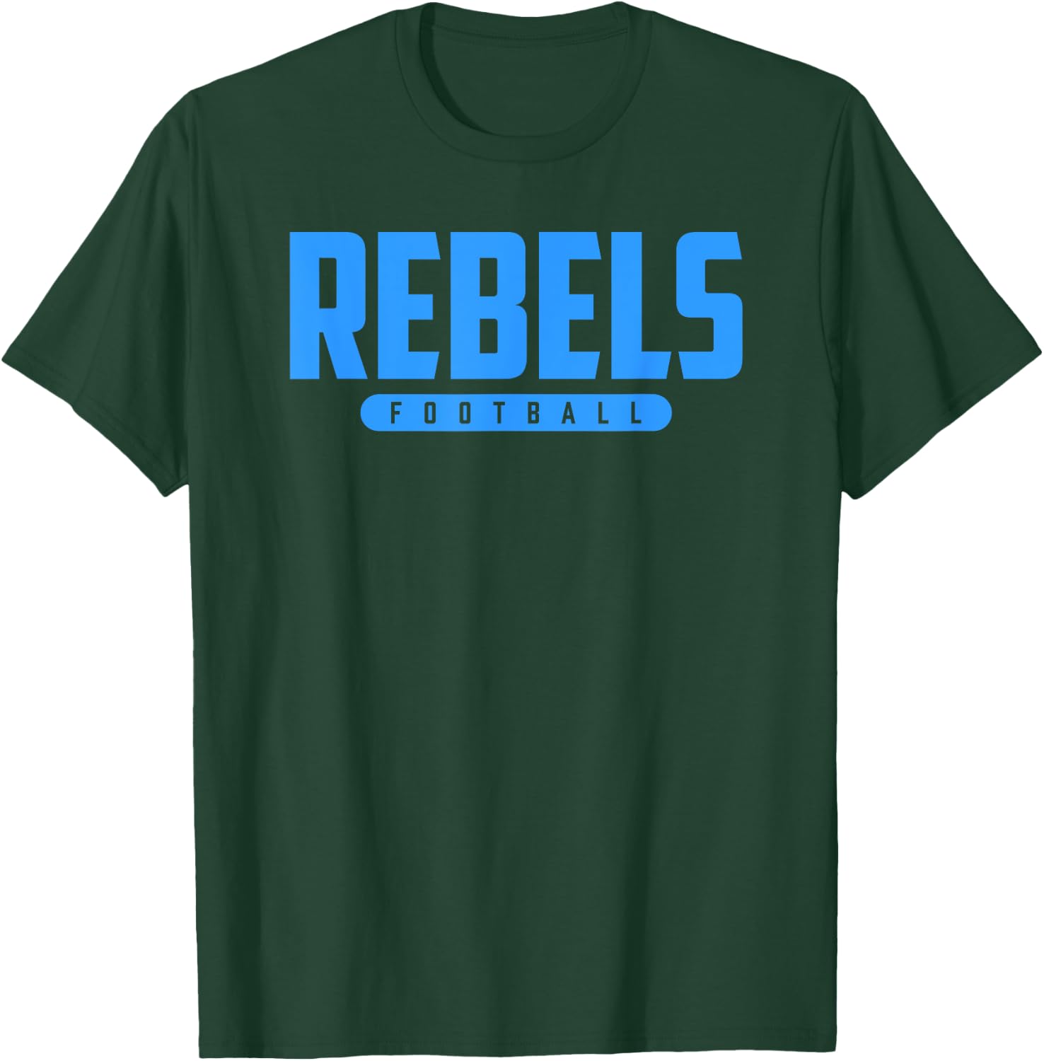 Boone County Rebels Football T-Shirt - T-Shirt | Forest