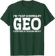 Geo Personal Name First Name Funny Geo T-Shirt - T-Shirt | Forest