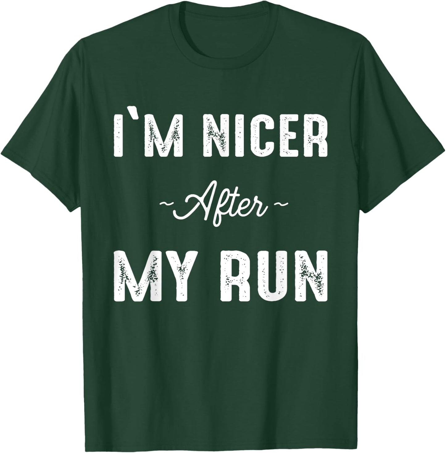 Funny Running Shirts With Sayings Jogging Gift Runners T-Shirt - T-Shirt | Forest