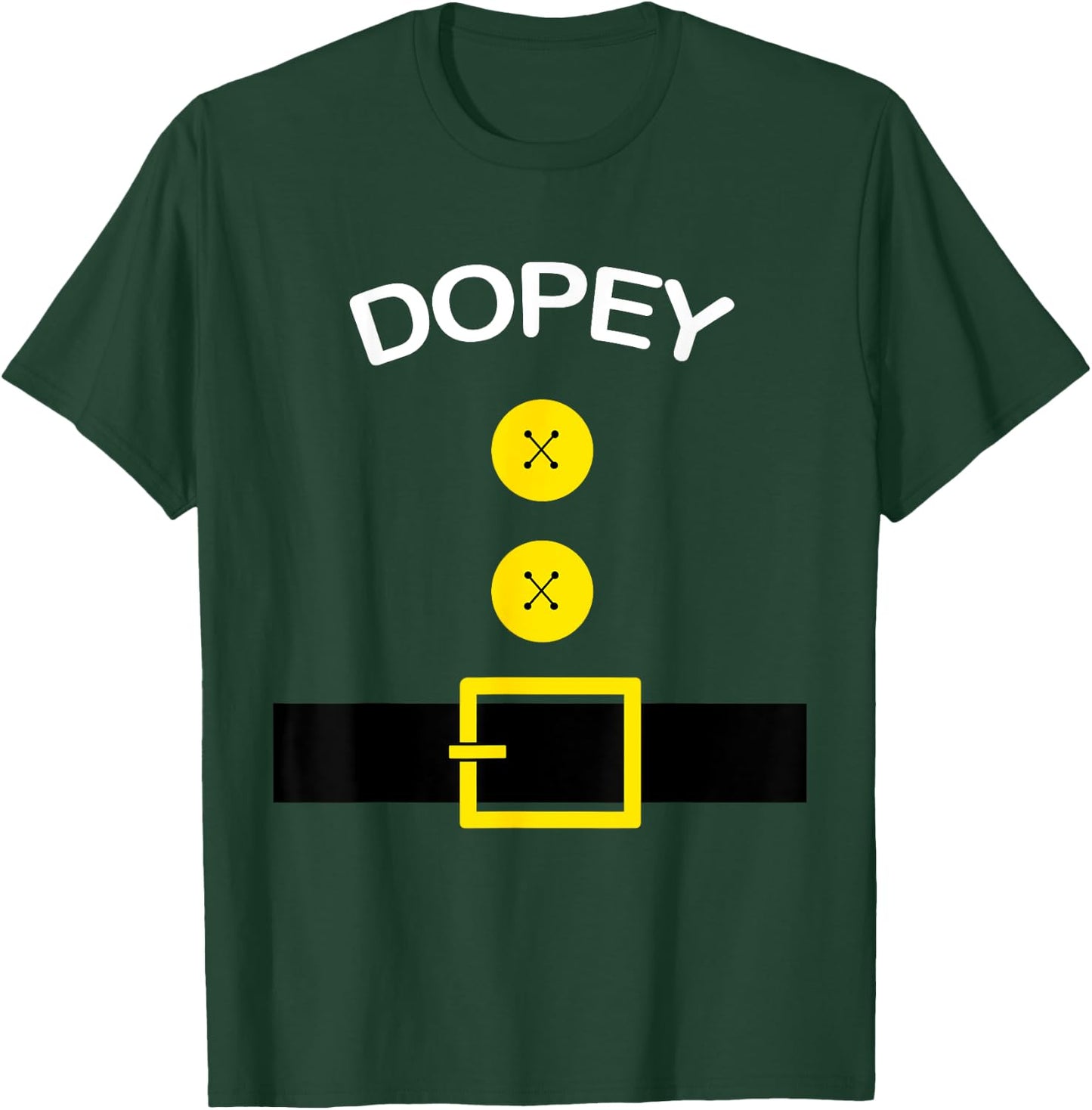 Funny Dopey Group Costume T Shirt Gift Novelty T-Shirt - T-Shirt | Forest