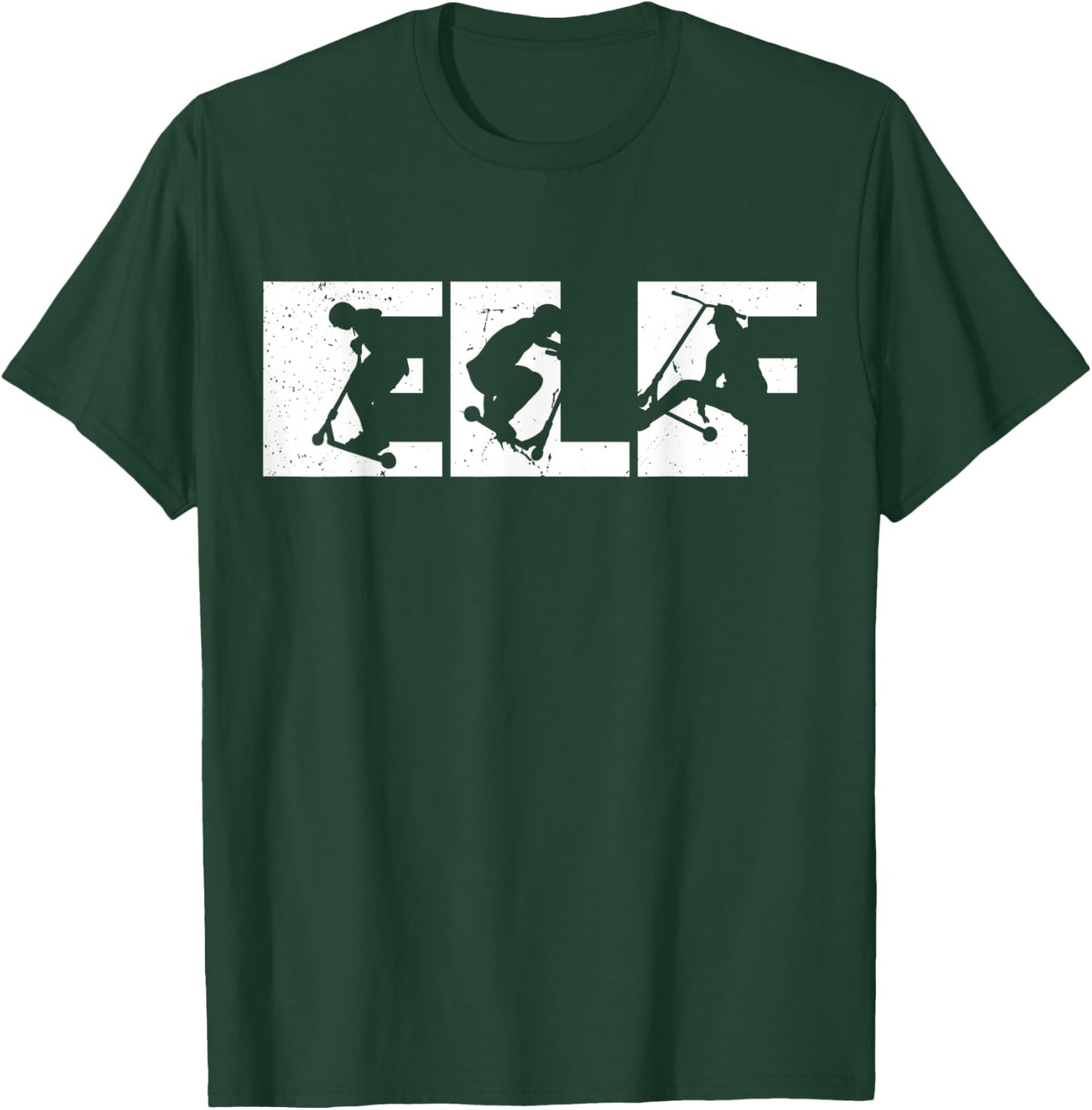 11. Geburtstag Retro Roller Fahrer Scooter Jungs Kinder T-Shirt - T-Shirt | Forest