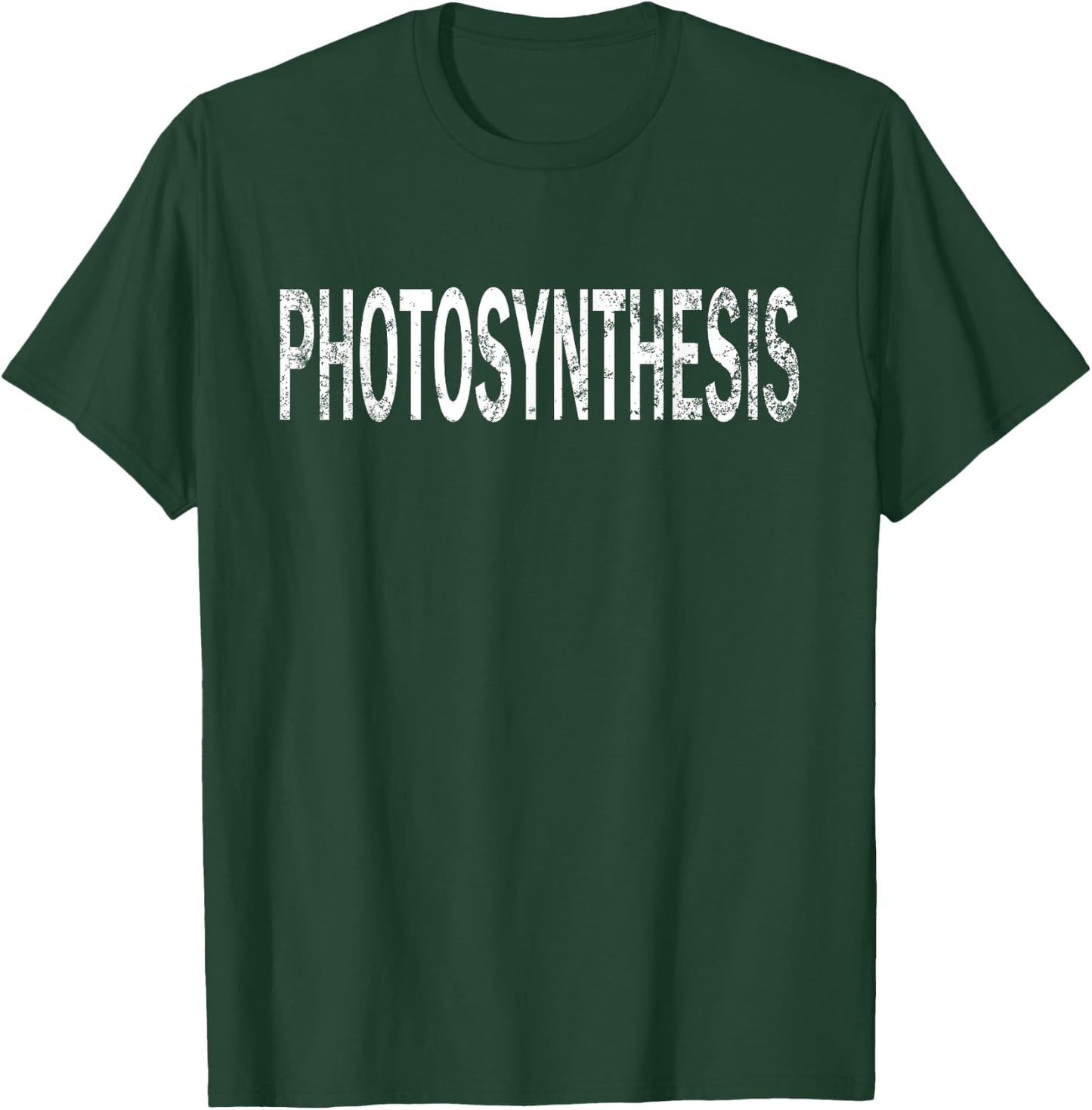 Vintage Photosynthesis Distressed Plant Lover T-Shirt - T-Shirt | Forest
