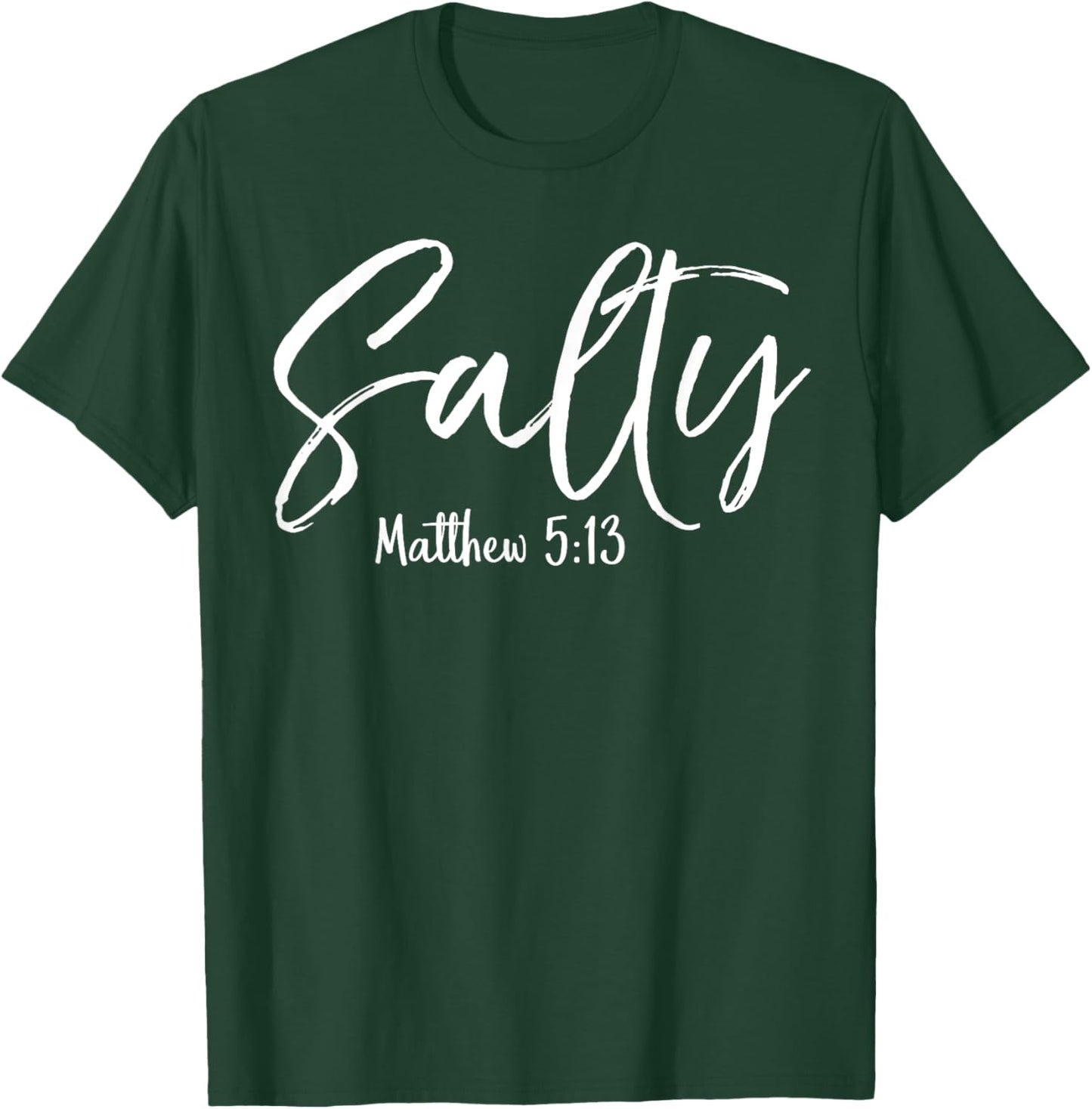 Salty Shirt Matthew 5:13 Vintage Christian T-Shirt - T-Shirt | Forest