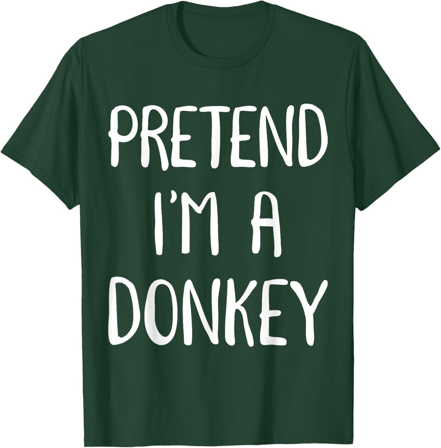 Donkey Halloween Costume for Kids Pretend I'm a Donkey T-Shirt - T-Shirt | Forest