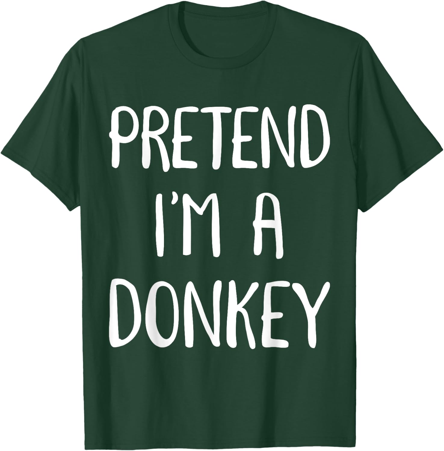 Donkey Halloween Costume for Kids Pretend I'm a Donkey T-Shirt - T-Shirt | Forest