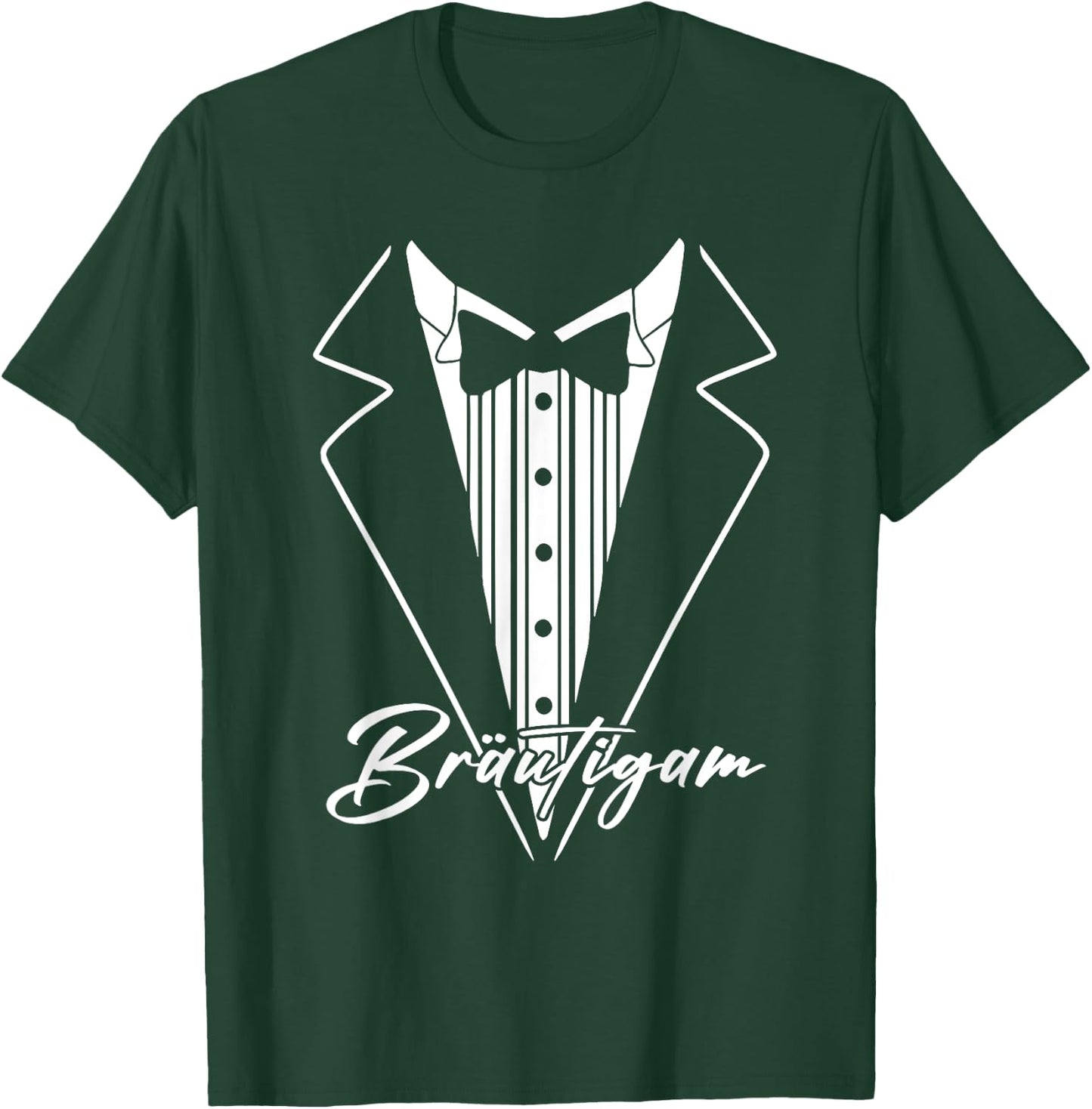 Groom JGA Stag Night , black T-Shirt - T-Shirt | Forest