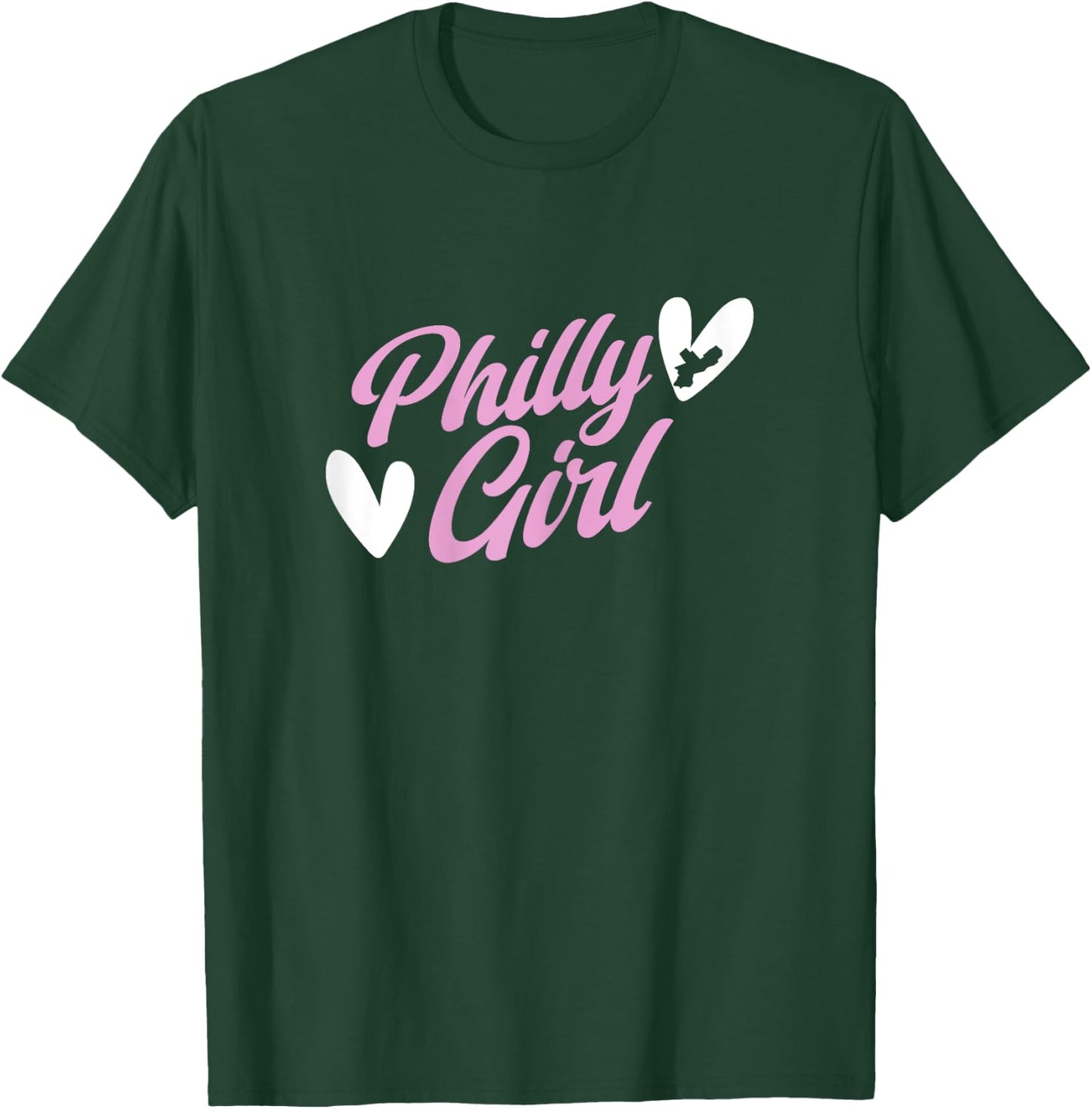 Philadelphia Pennsylvania Philly Girl T-Shirt - T-Shirt | Forest