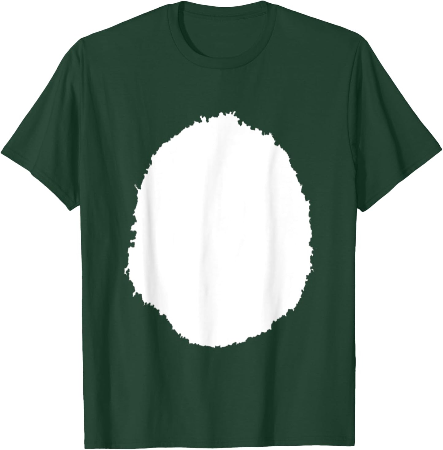 White Panda Belly | Cute Polar Bear Halloween Costume T-Shirt - T-Shirt | Forest