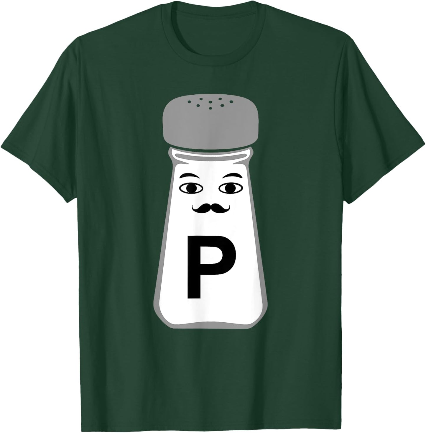 Salt and Pepper Halloween Costume , black T-Shirt - T-Shirt | Forest