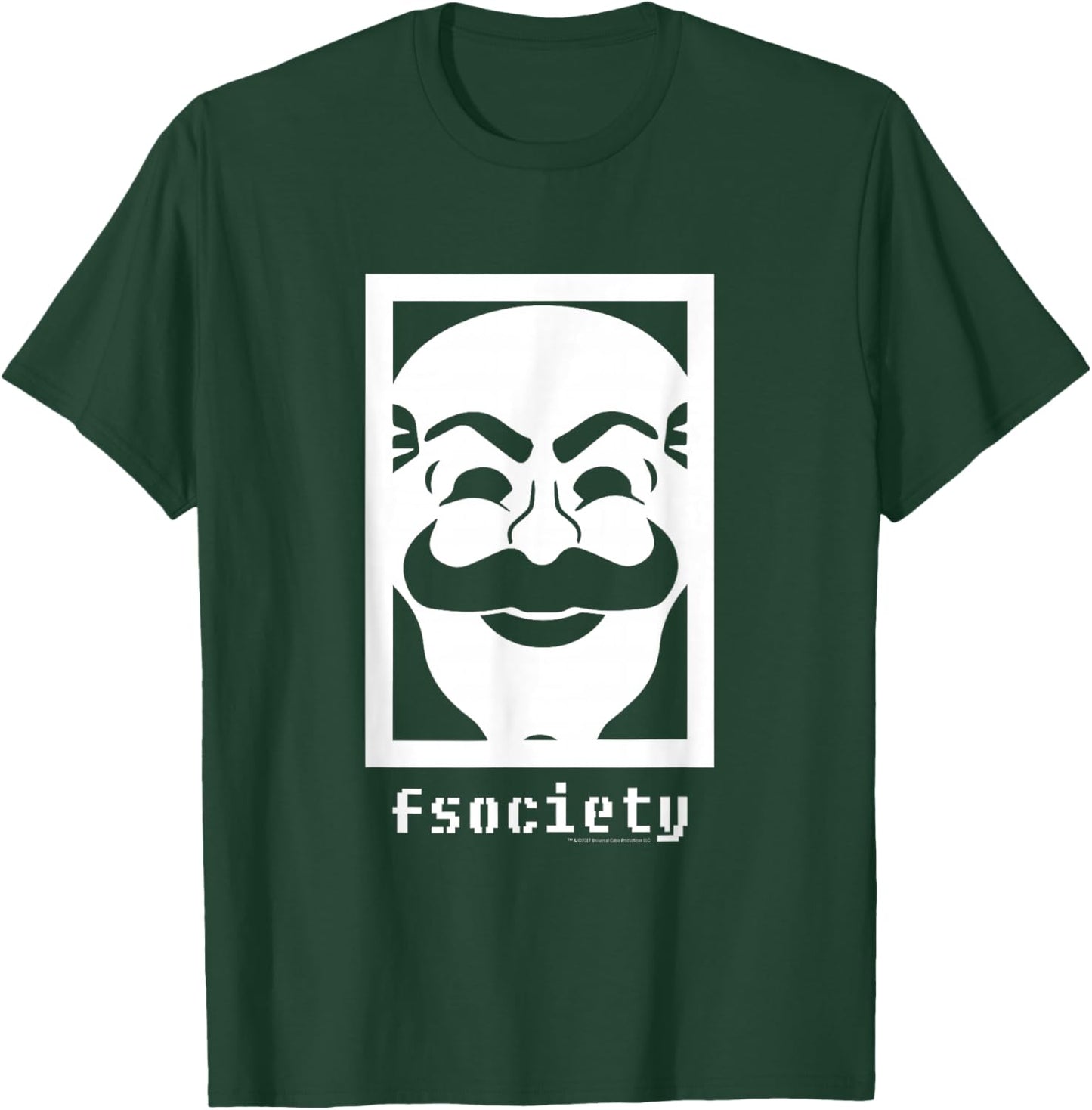 Mr. Robot Fsociety T-Shirt - T-Shirt | Forest