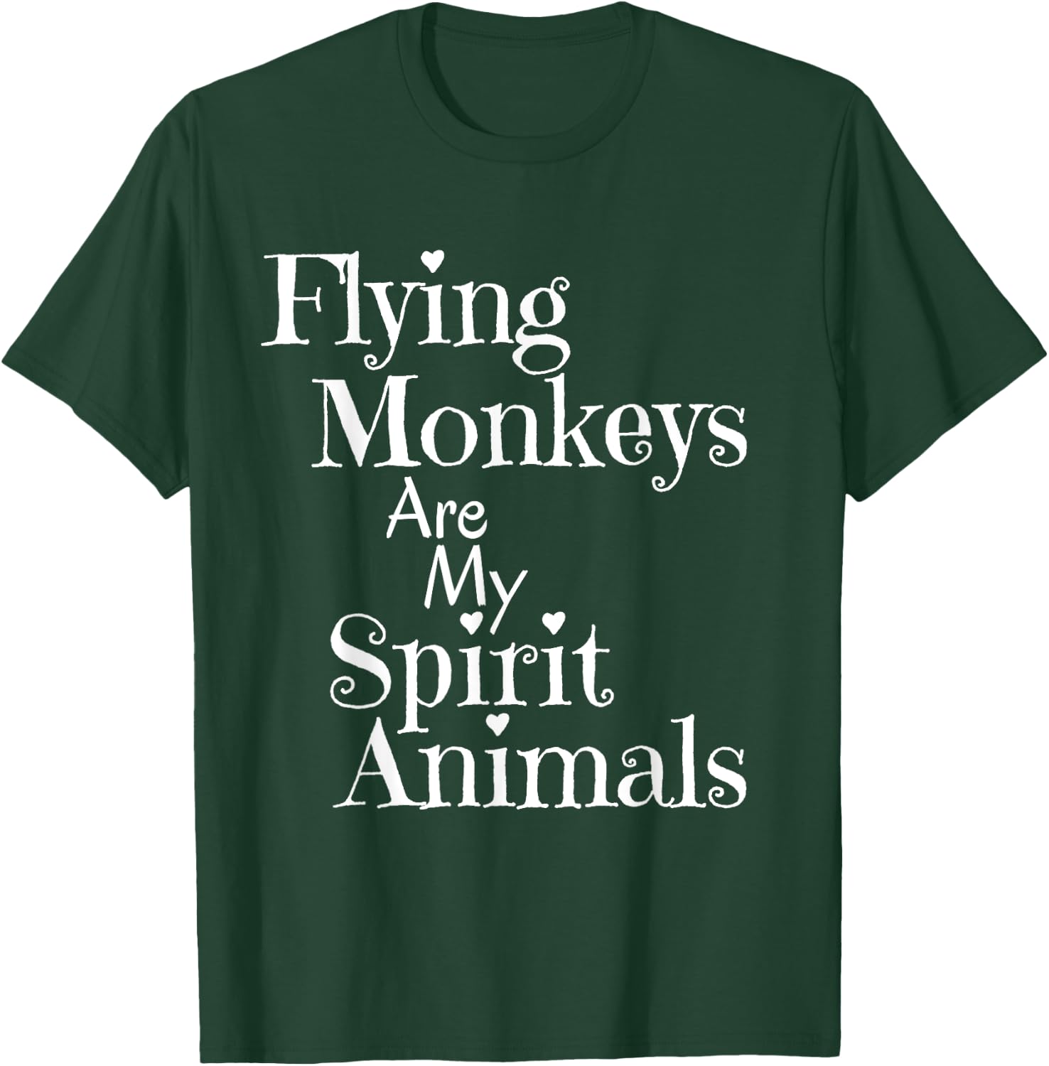 Wizard of Oz Humor Flying Monkeys Spirit Animal Shirt T-Shirt - T-Shirt | Forest