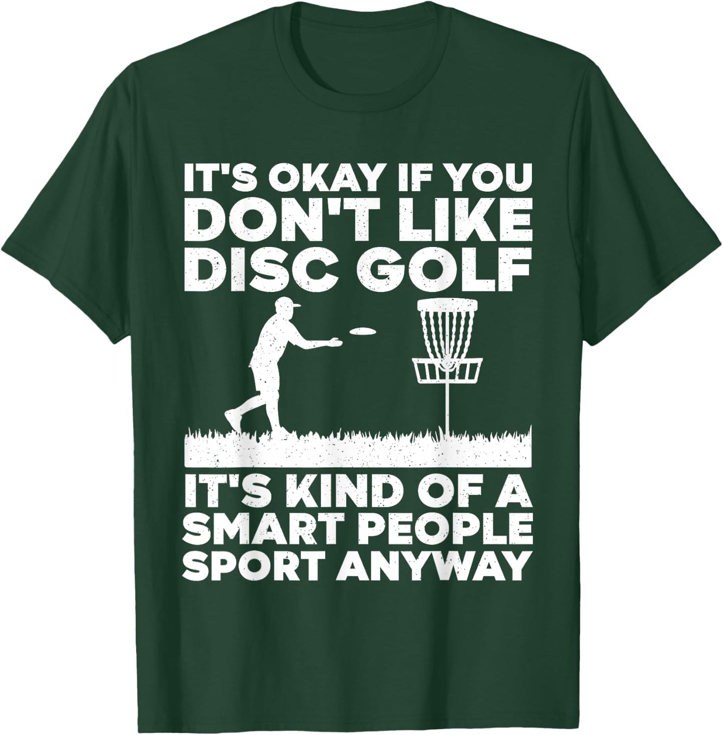 Cool Disc Golf Art Women Disc Golf Players Sports T-Shirt - T-Shirt | Forest